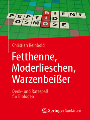cover image of Fetthenne, Moderlieschen, Warzenbeißer